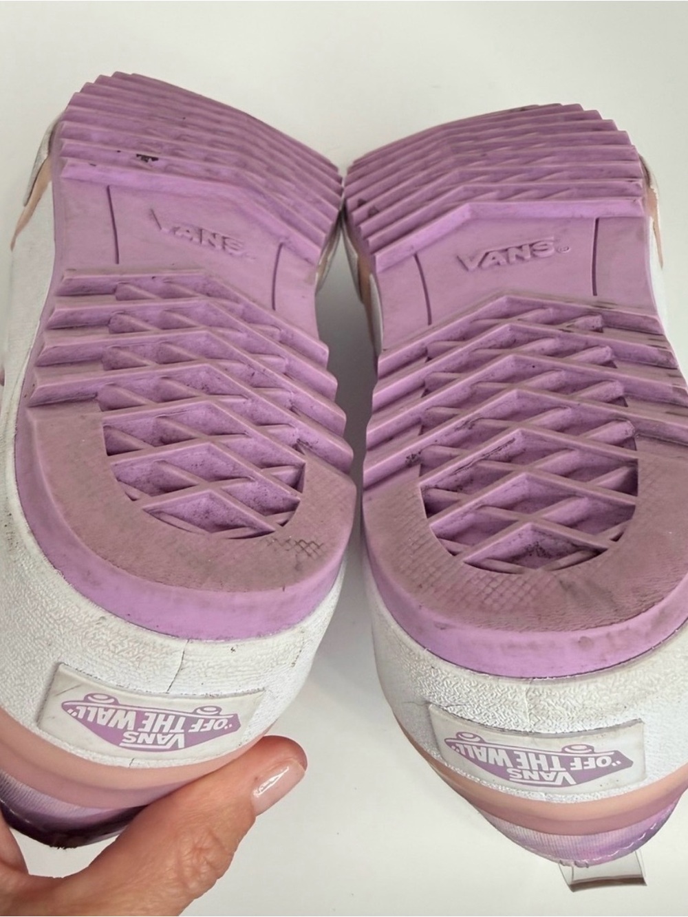 Vans Era Stacked wavy gradient platform sneakers chunky size 8 - Picture 7 of 7